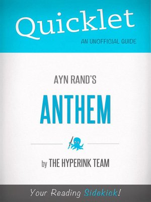cover image of Anthem, by Ayn Rand